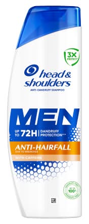 Head & Shoulders Men Ultra Anti Hair Fall Dandruff Shampoo With Caffeine (330ml)