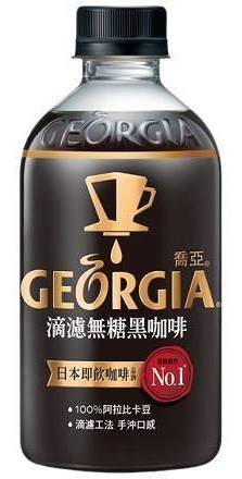 GEORGIA喬亞滴濾無糖黑咖啡350ML(乾貨)^301477860