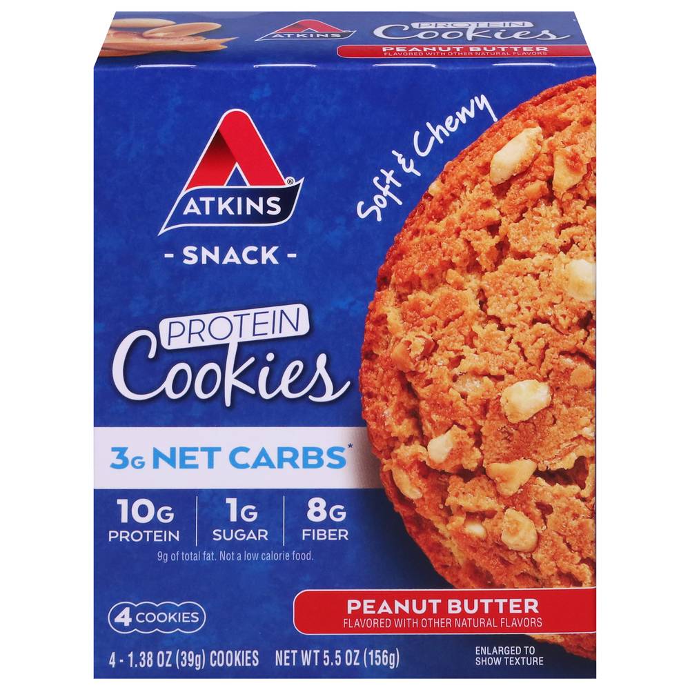 Atkins Peanut Butter Protein Cookies (4 ct)