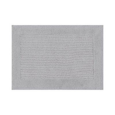 Tapete para baño de algodón Haven™ de 43.18 x 60.96 cm color gris neblina
