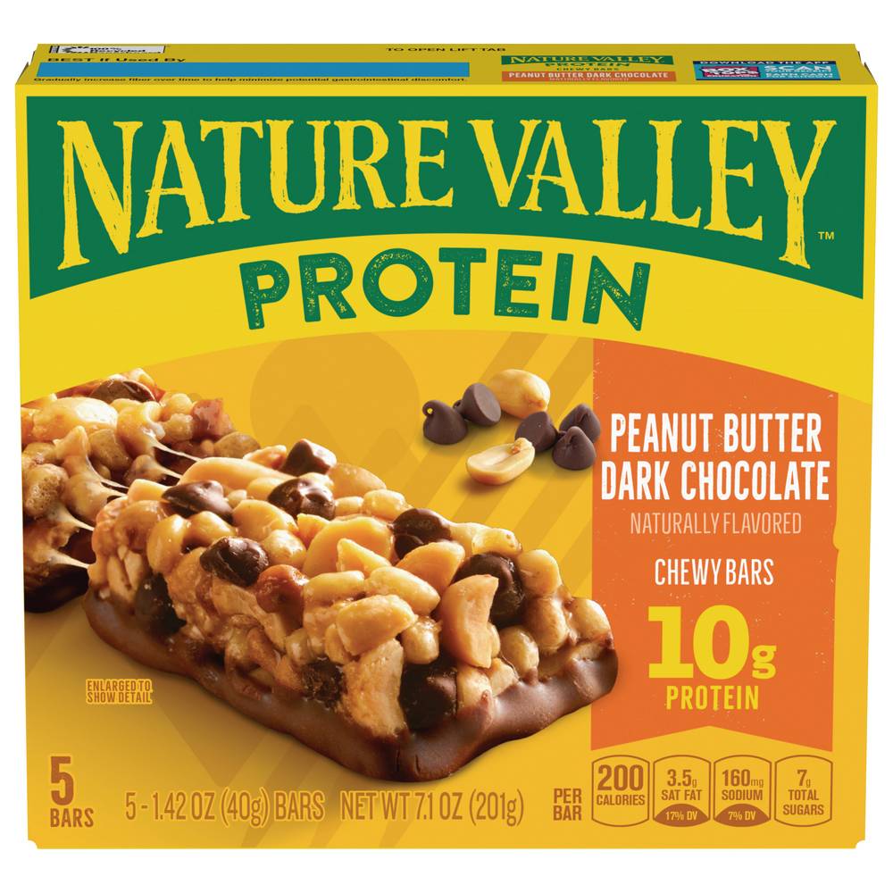 Nature Valley Peanut Butter Dark Chocolate Chewy Bars (5 ct)