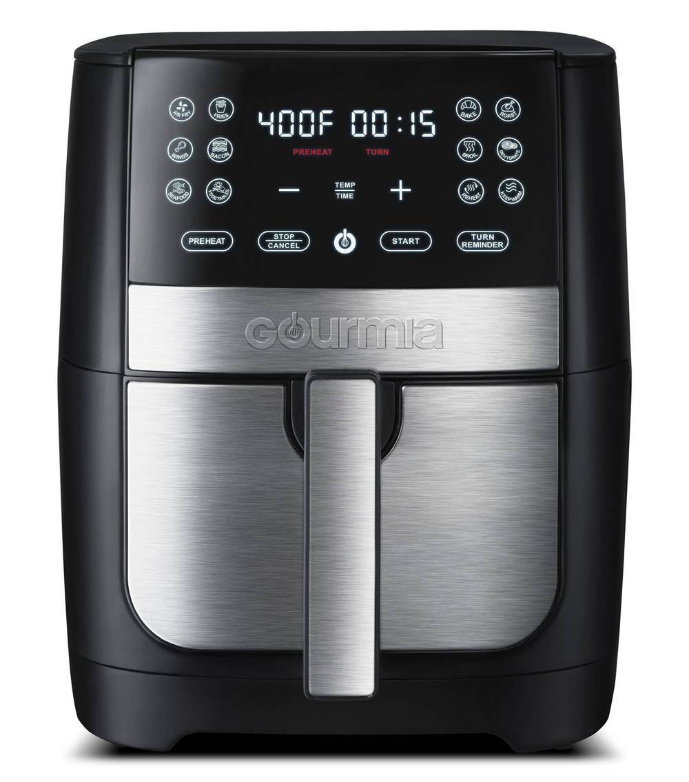 Gourmia Digital Air Fryer 8 Quart, Black