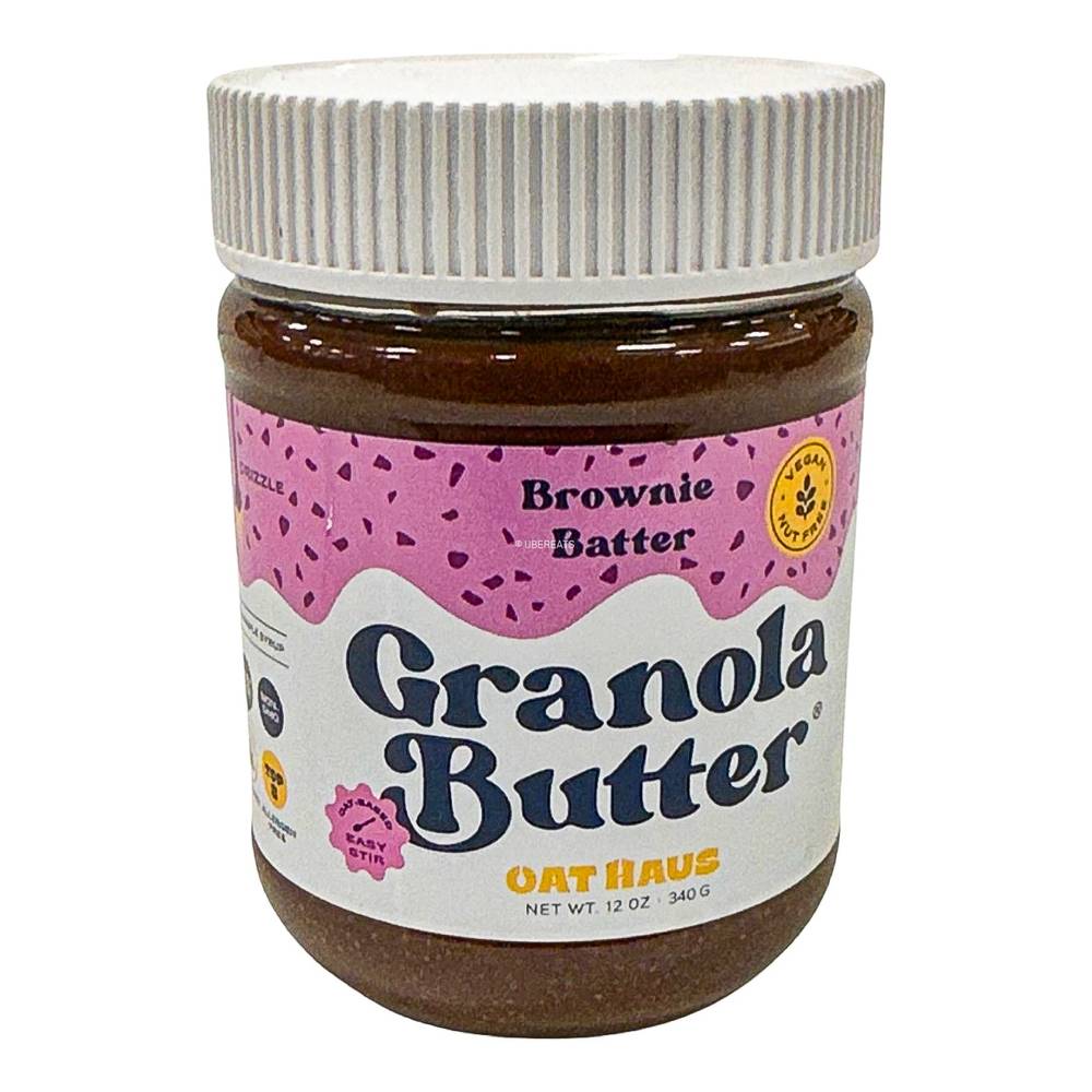 Oat Haus Granola Butter (brownie batter)