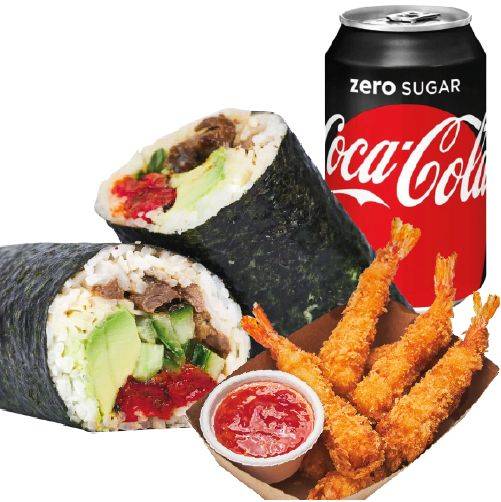 Classic Roll Menu deal Beef Teriyaki