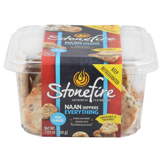 Stonefire Naan Dippers Everything Flatbreads