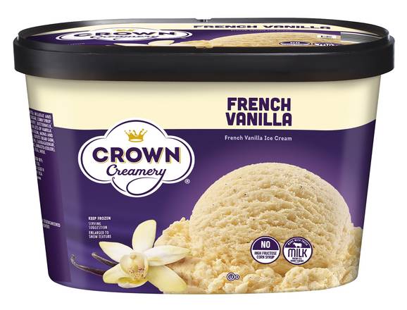 Crown Creamery Ice Cream (vanilla)