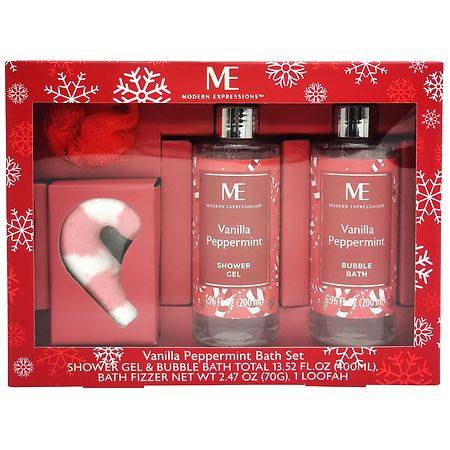 Modern Expressions Bath Set Vanilla Peppermint - 1.0 set