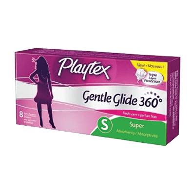 PLAYTEX Gentle Glide Tampon Regular 8 tampons