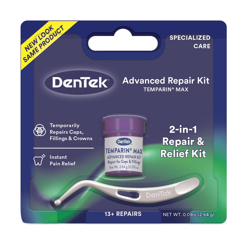 DenTek Temparin Max Caps & Fillings Repair Kit (1.6 oz)