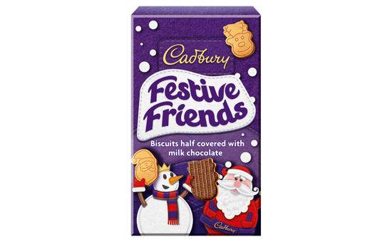 Cadbury Festive Friends Chocolate Biscuits
