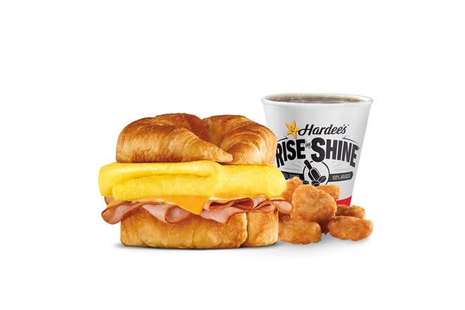 Sunrise Croissant® with Ham Combo