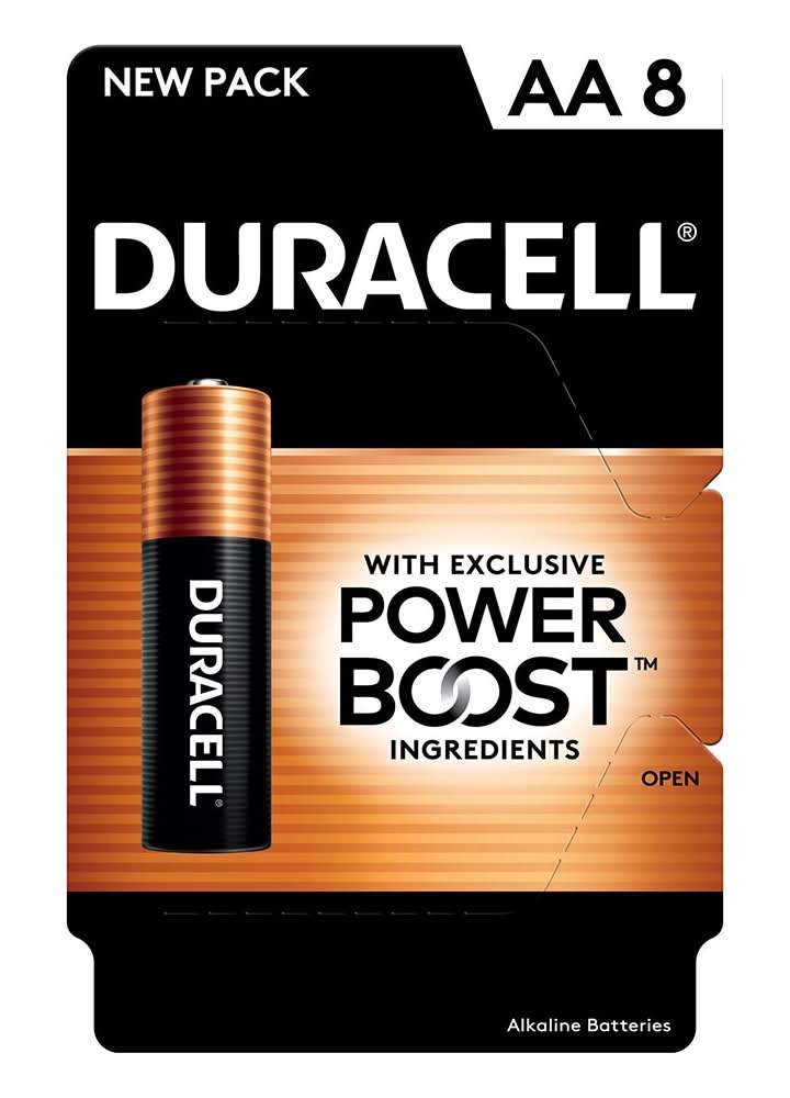 Duracell Coppertop Alkaline AA Batteries ( 8 -Pack)
