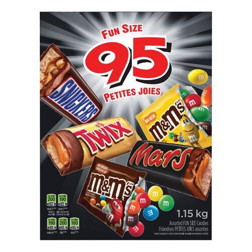 Mars Halloween Assorted Fun Size Candies (95 ct)