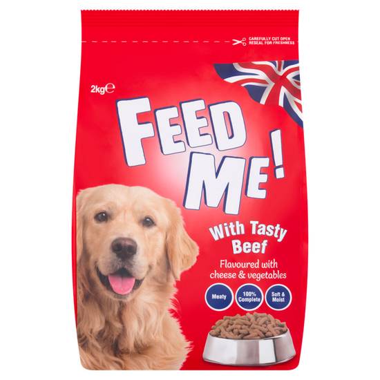 HiLife Feed Me! Complete Nutrition with Beef, Cheese & Vegetables Dry Adult Dog Food