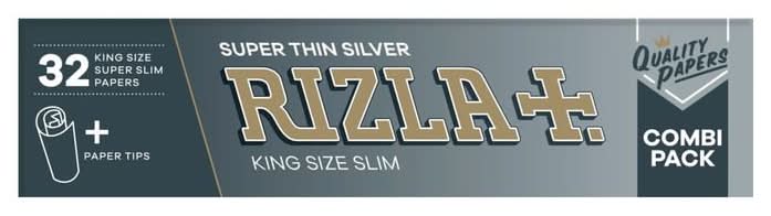 Rizla Super Thin Silver King Size Slim Combi Pack (400923)