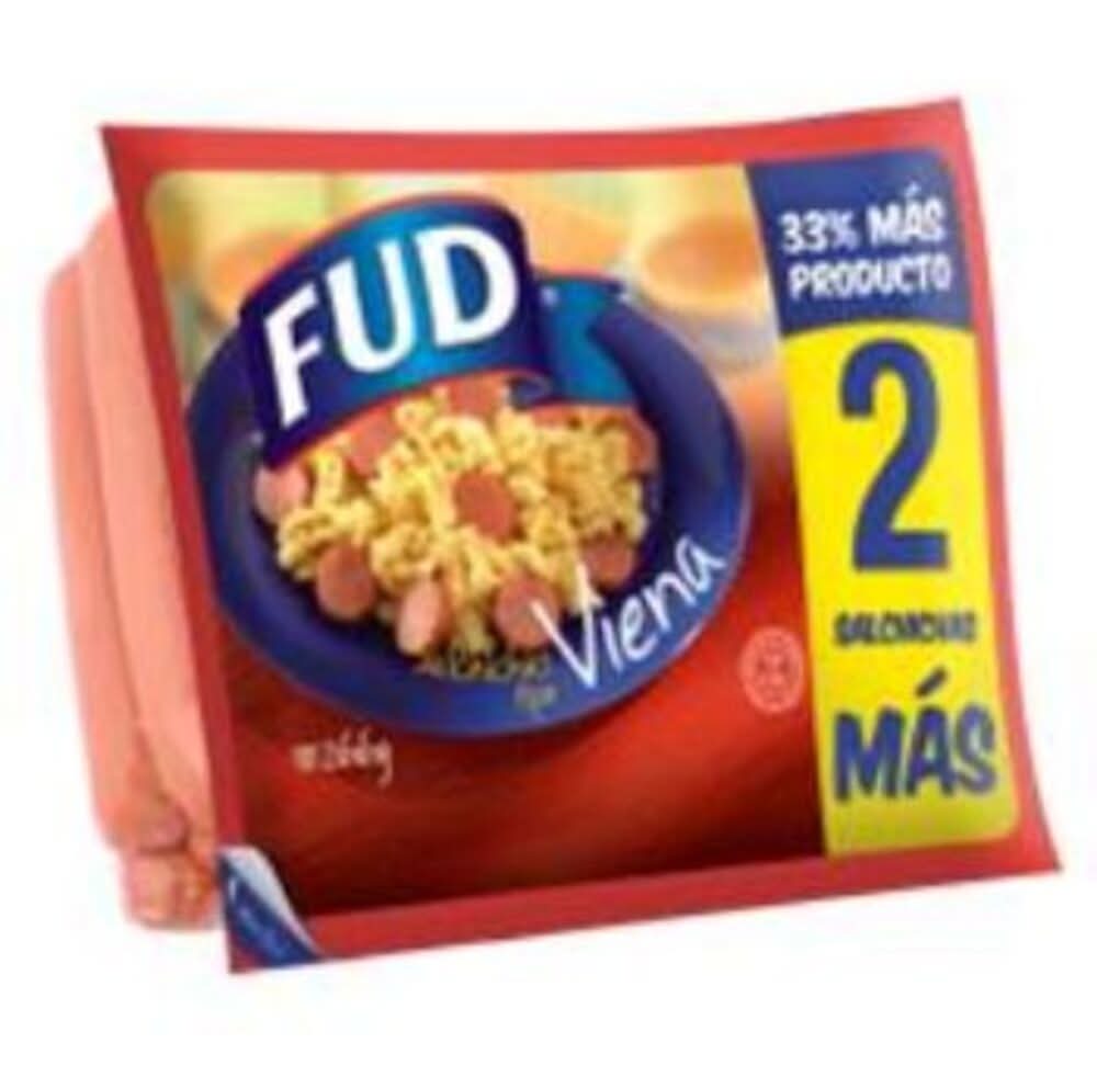 FUD · Salchichas tipo viena (266 g)