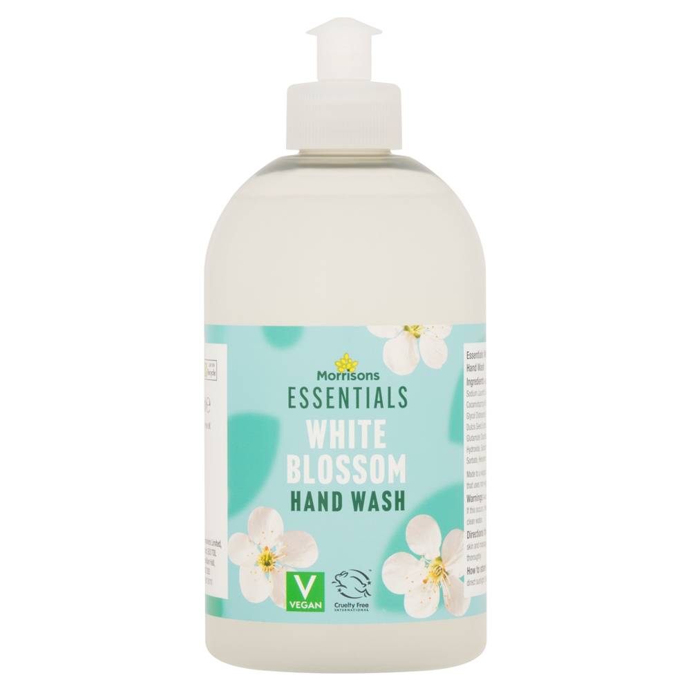 Morrisons Essentials White Blossom Hand Wash (500ml)