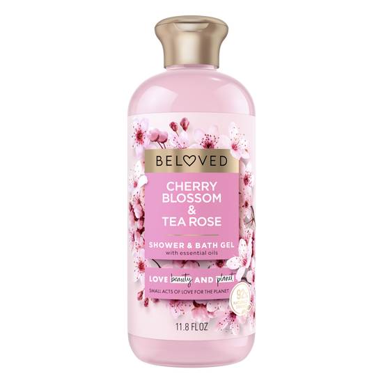 Love Beauty and Planet Beloved Bath and Shower Gel Cherry Blossom & Tea Rose