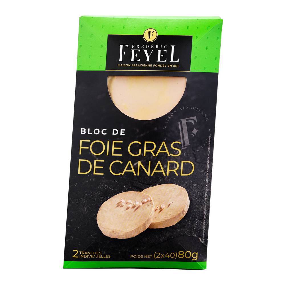 FEYEL - Bloc de foie gras de canard (2)