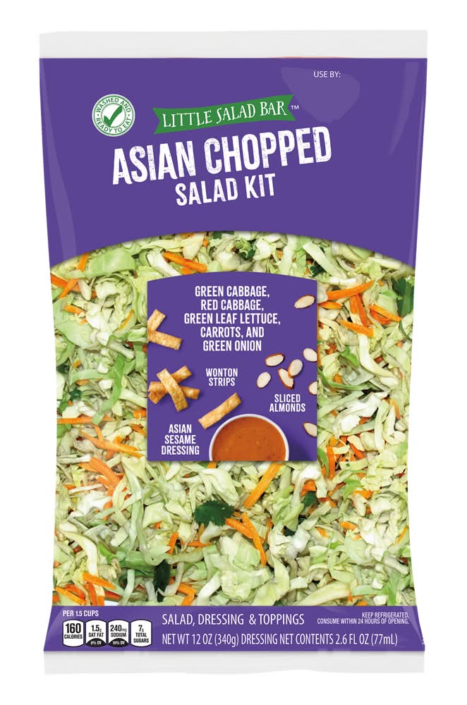 Little Salad Bar Asian Chopped Salad Kit (12 oz)