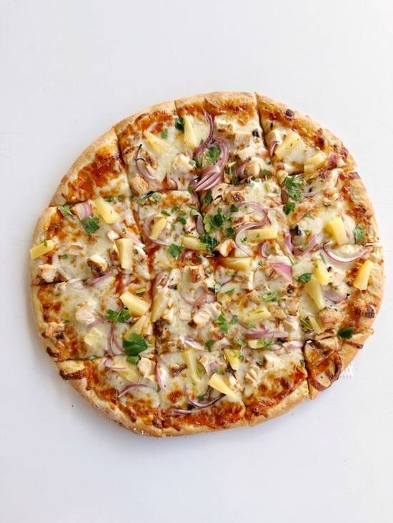 Tropical BBQ Chicken Pizza