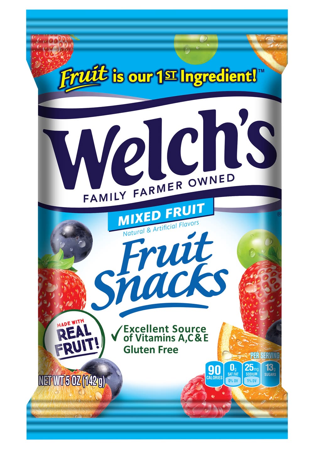 Welch's Fruit Snacks, Mixed Fruit (5 oz)