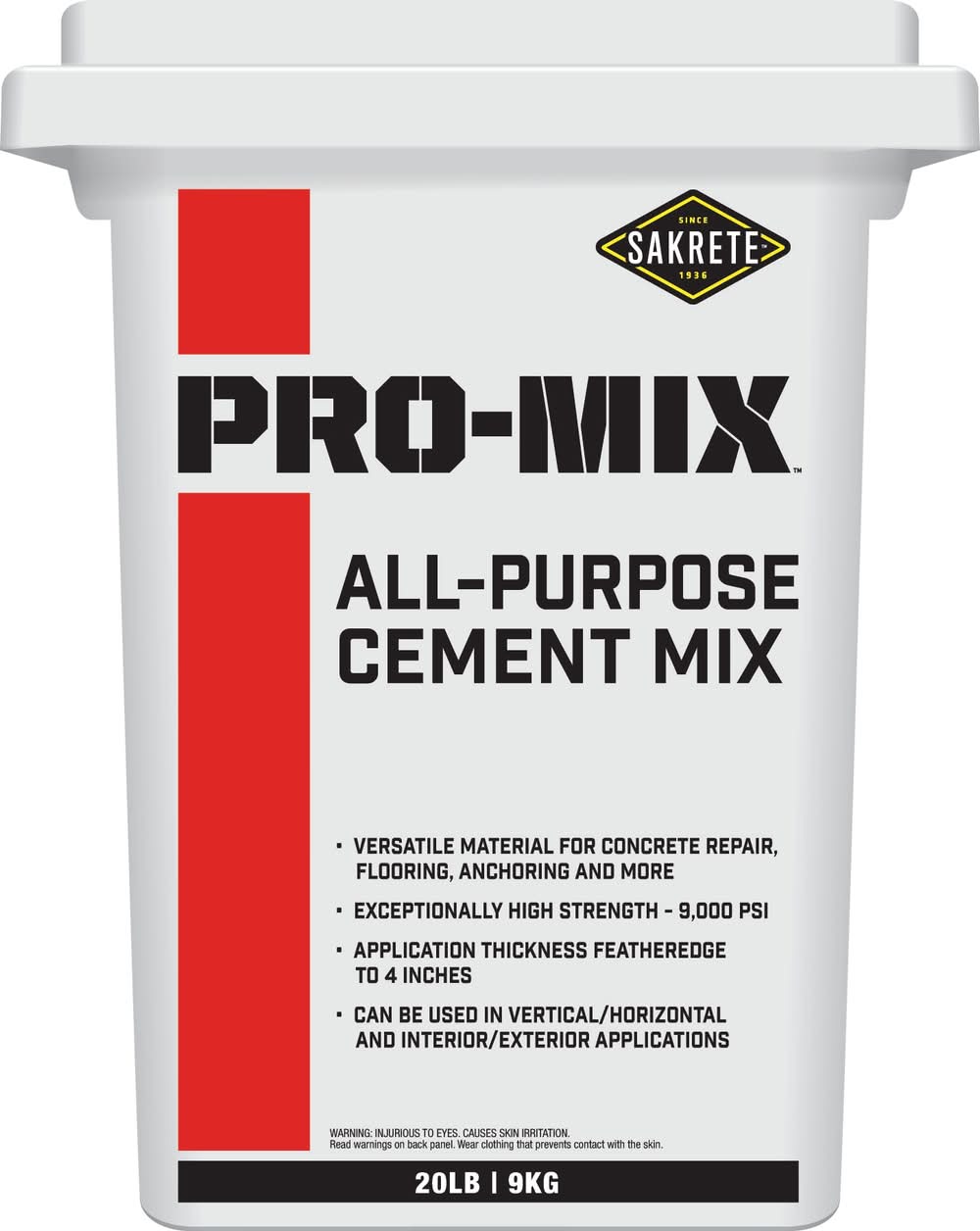 Sakrete Pro Mix Fast Setting 20 -lb Stucco Mortar Concrete Repair accessory
