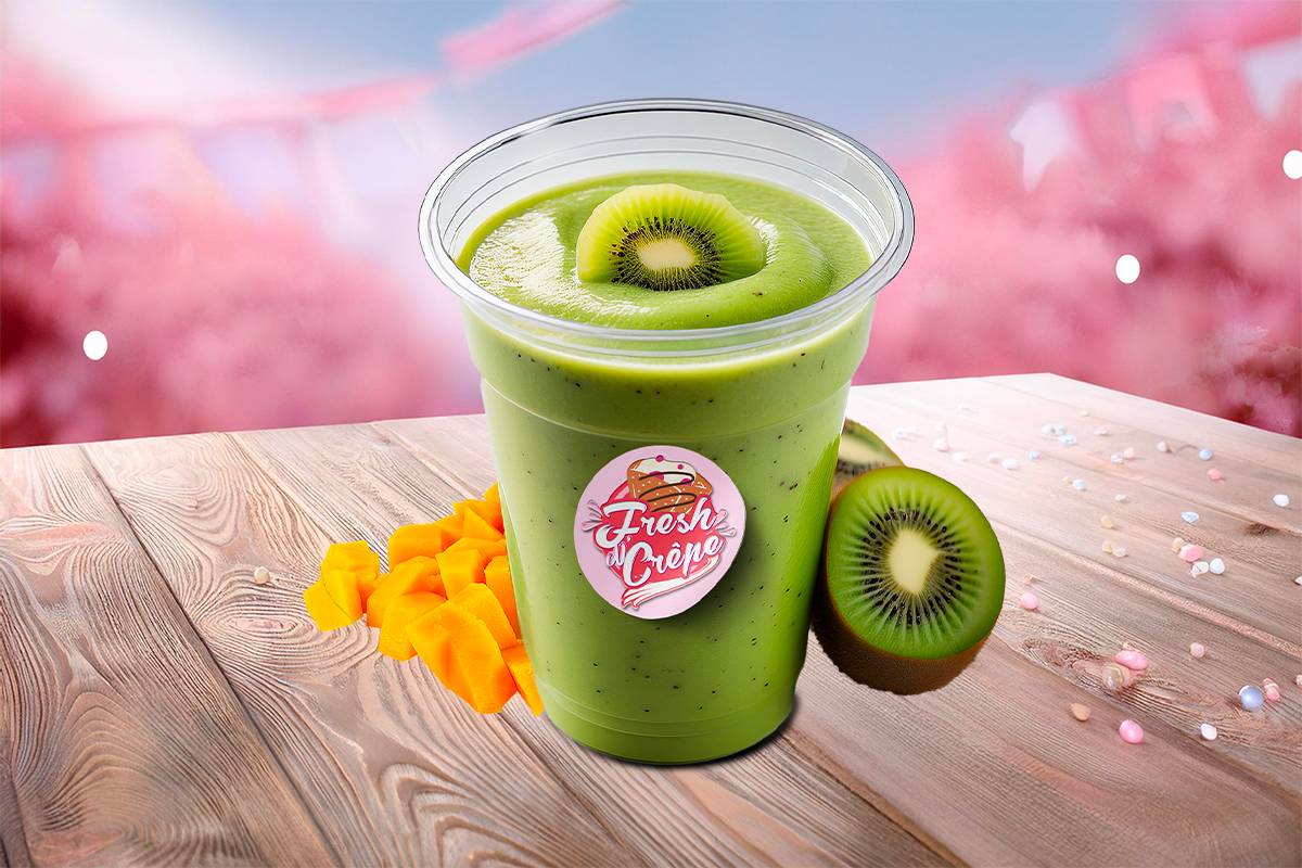 Smoothie kiwi et mangue