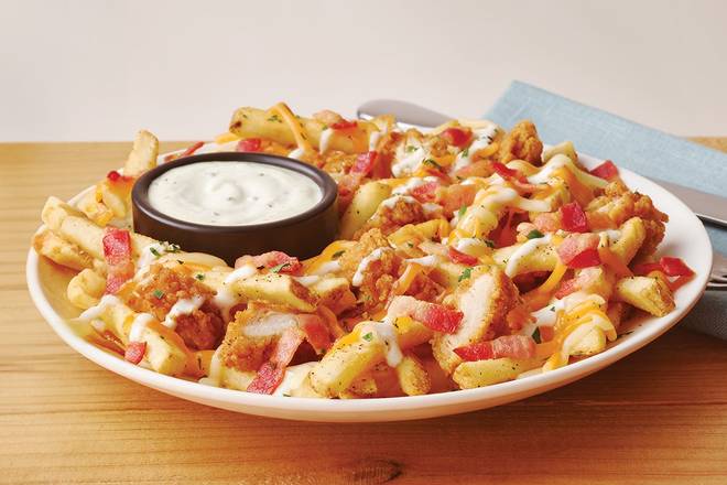 NEW Chicken & Bacon Loaded Fries