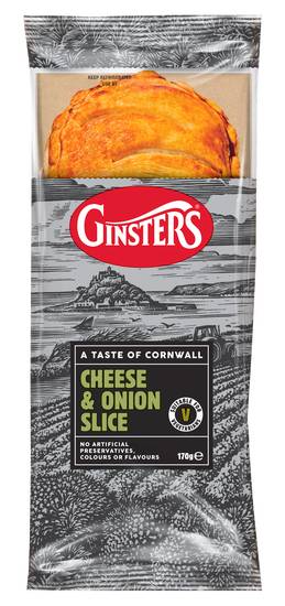 Ginsters Deep Fill Cheese and Onion Slice (170 G)