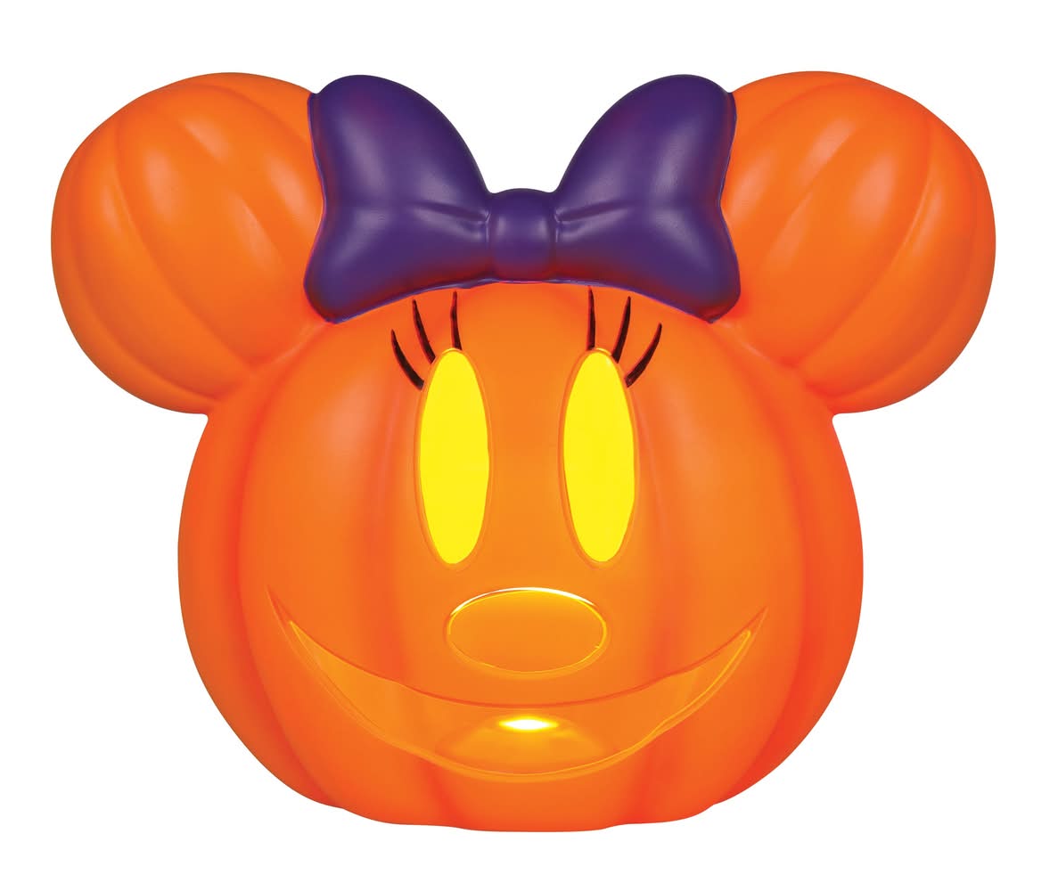 Disney 13-in Tabletop Lighted Minnie Mouse Jack-o-Lantern