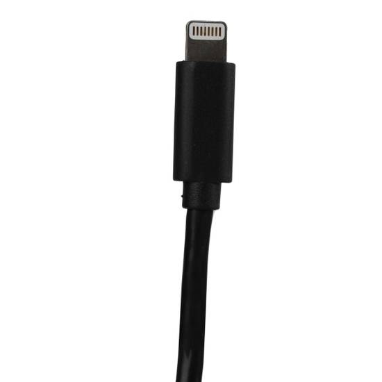 Vivitar OD1006 USB-A To Lightning Cable, 6', Black