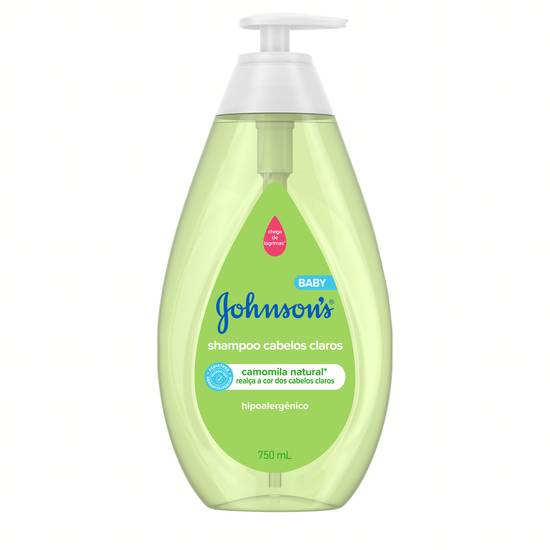Johnson's baby shampoo infantil camomila