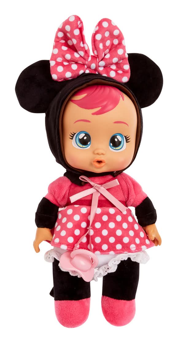 Cry Babies Tiny Cuddles Plush Baby Doll Age 18+m, 9 in