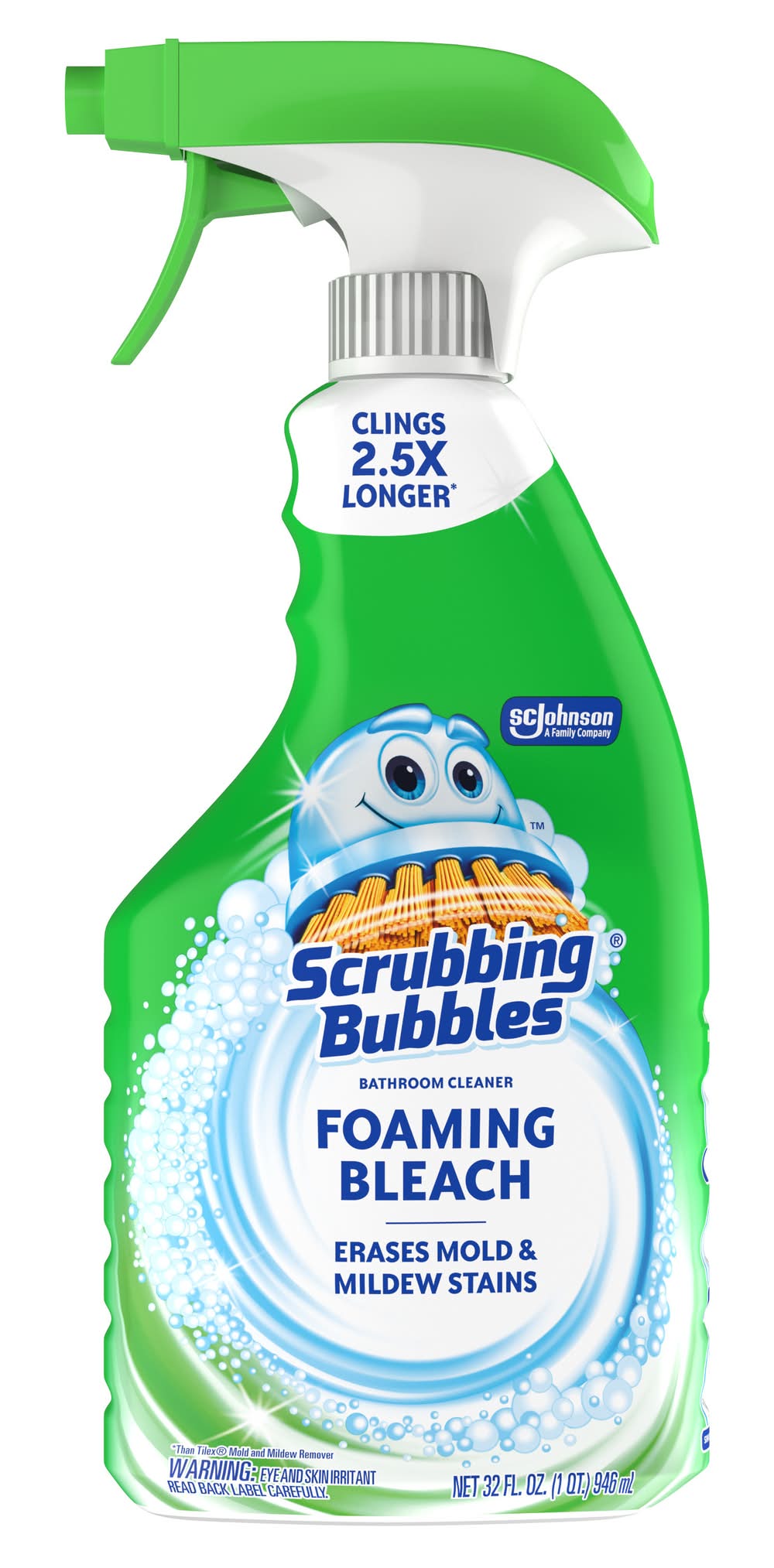 Scrubbing Bubbles Foaming Bleach Bathroom Cleaner (32 fl oz)