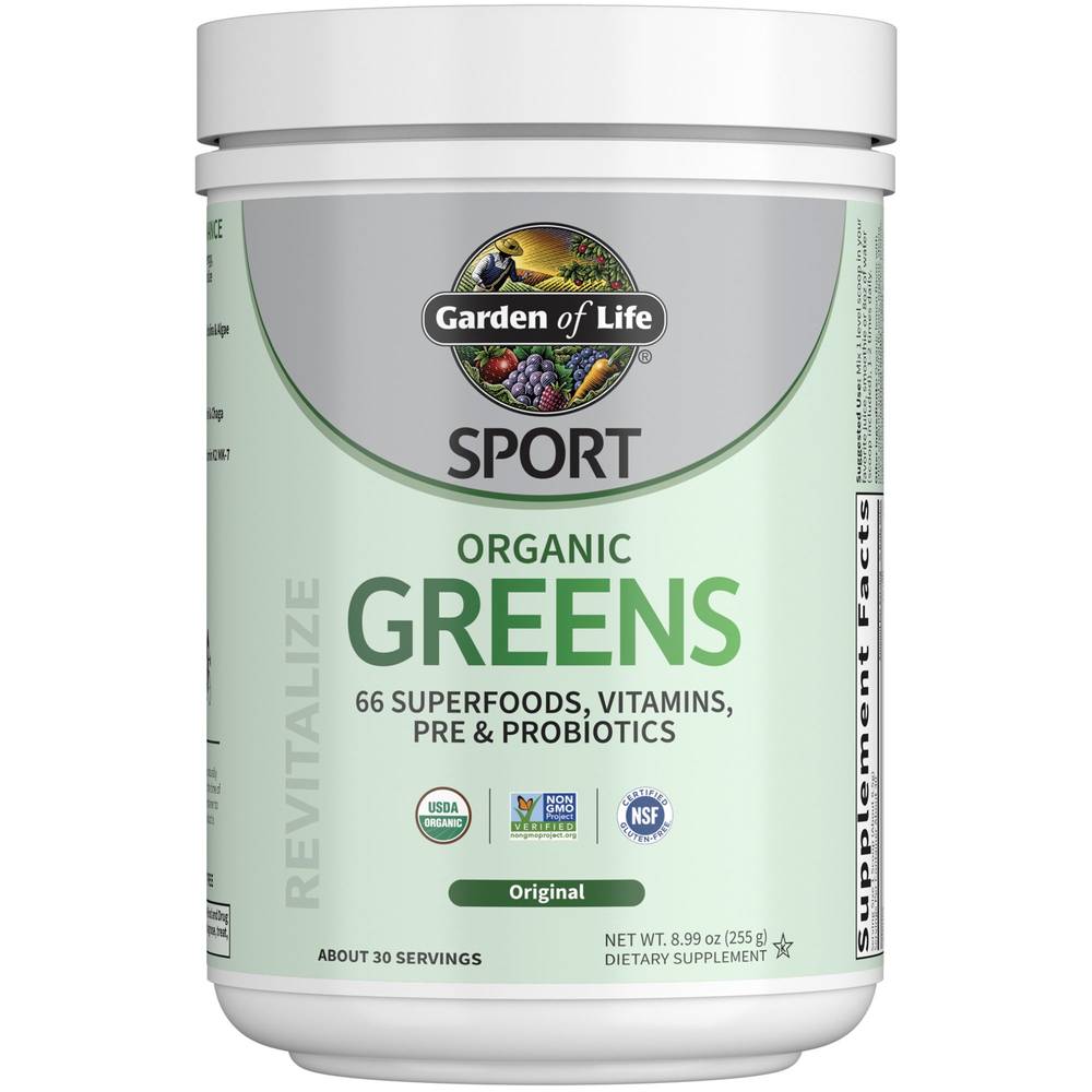 Garden Of Life Original Organic Greens Sport Drink Mixes