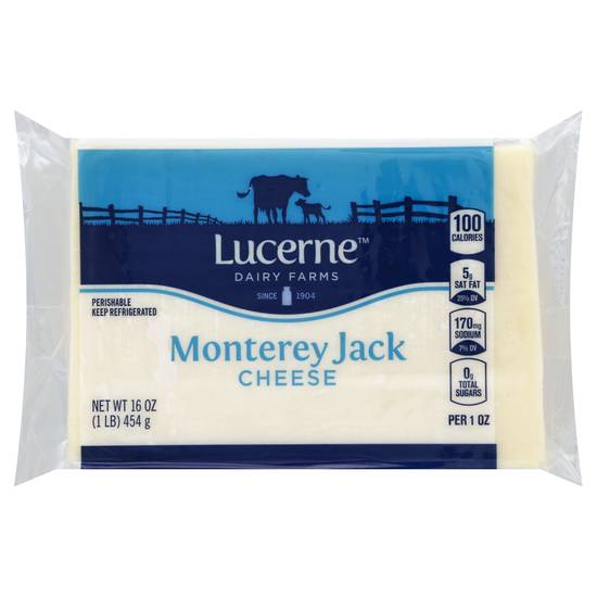 Lucerne Monterey Jack Cheese (16 oz)