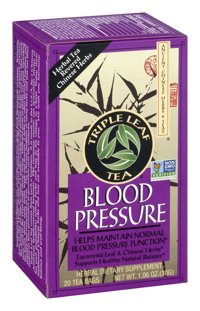 Triple Leaf Tea Blood Pressure Herbal Tea (20 ct, 0.05oz)