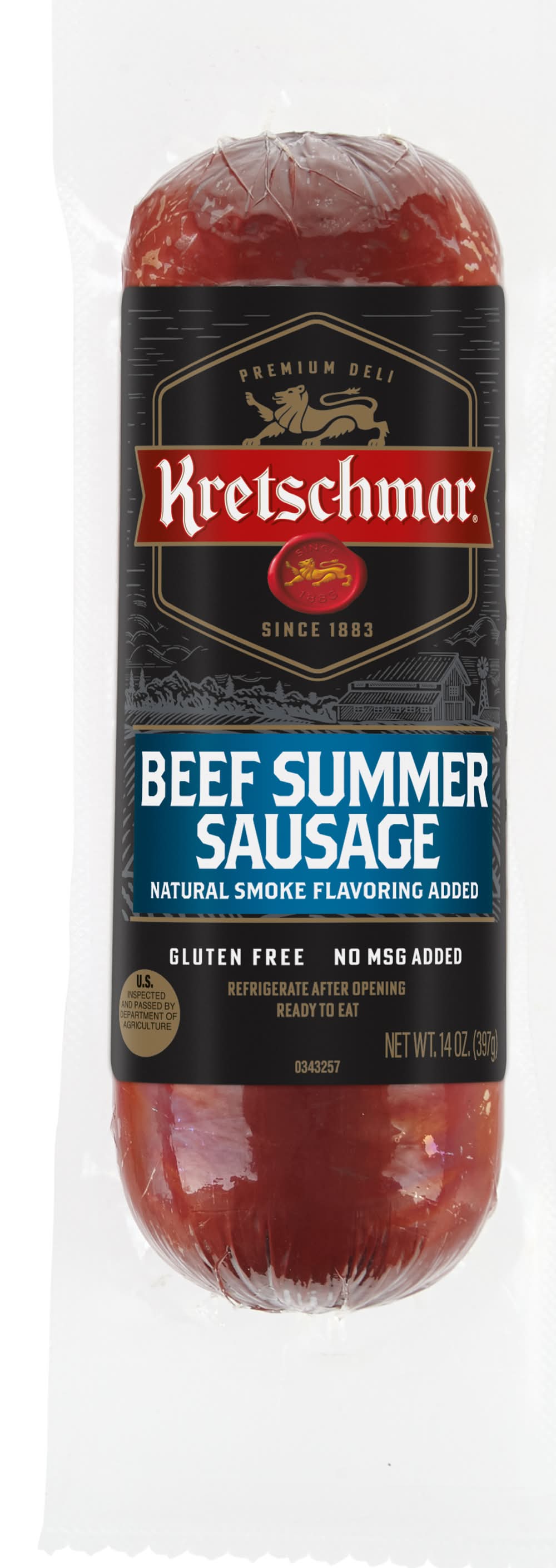 Kretschmar Beef Summer Sausage (1 lbs)