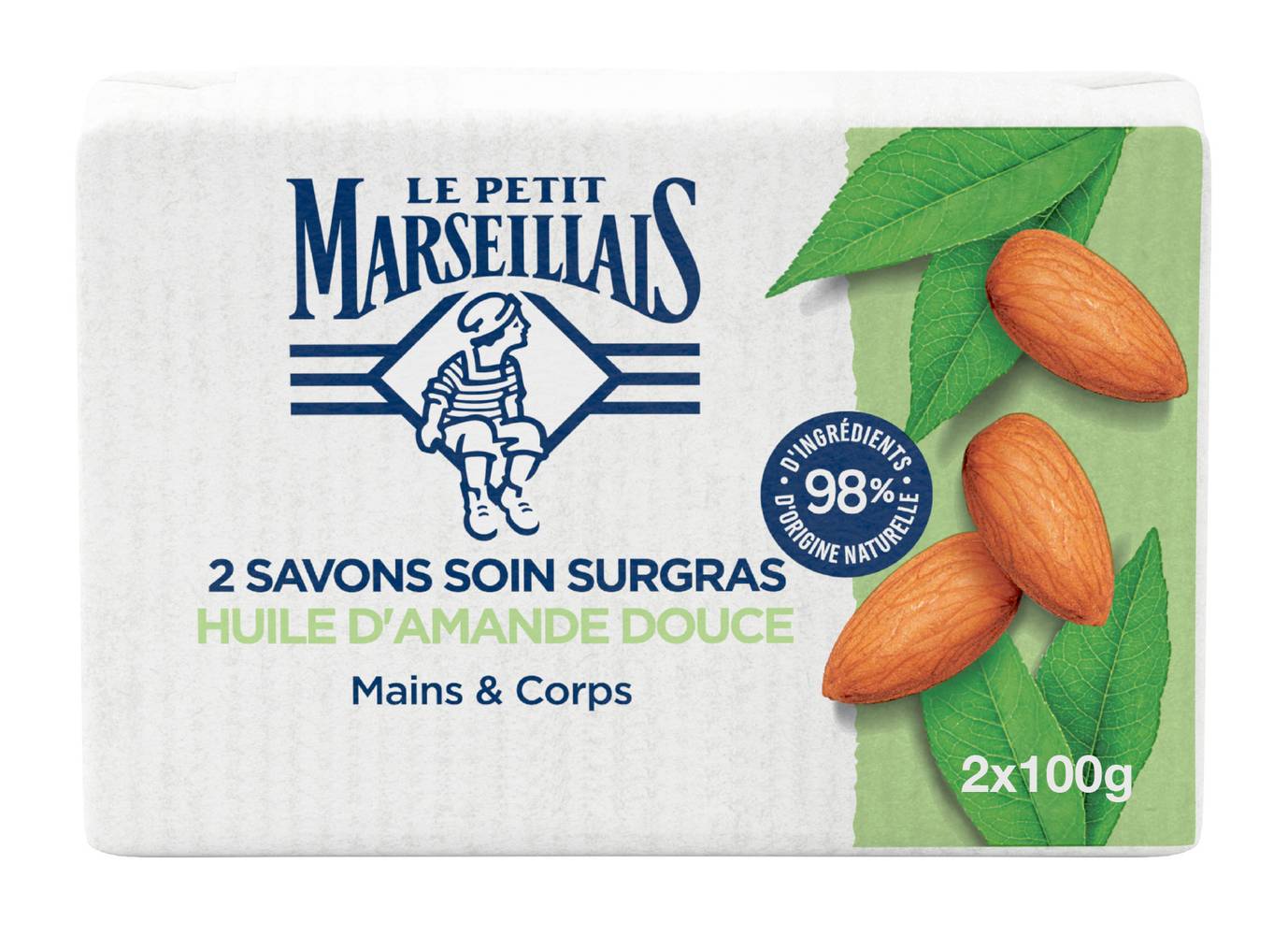 Le Petit Marseillais - Savon soin nourrissant huile d'amande douce (2)