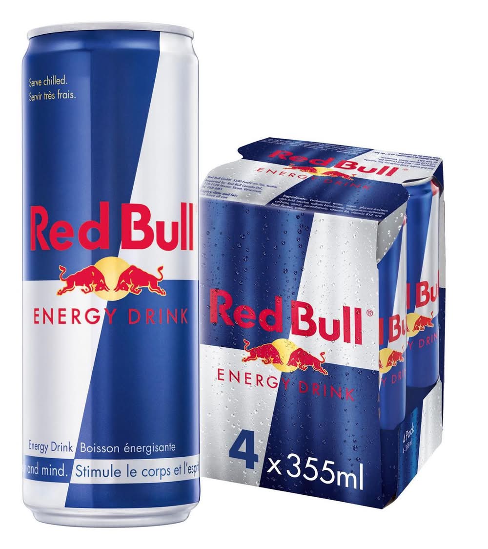 Red Bull Energy Drink (4 x 355 ml)