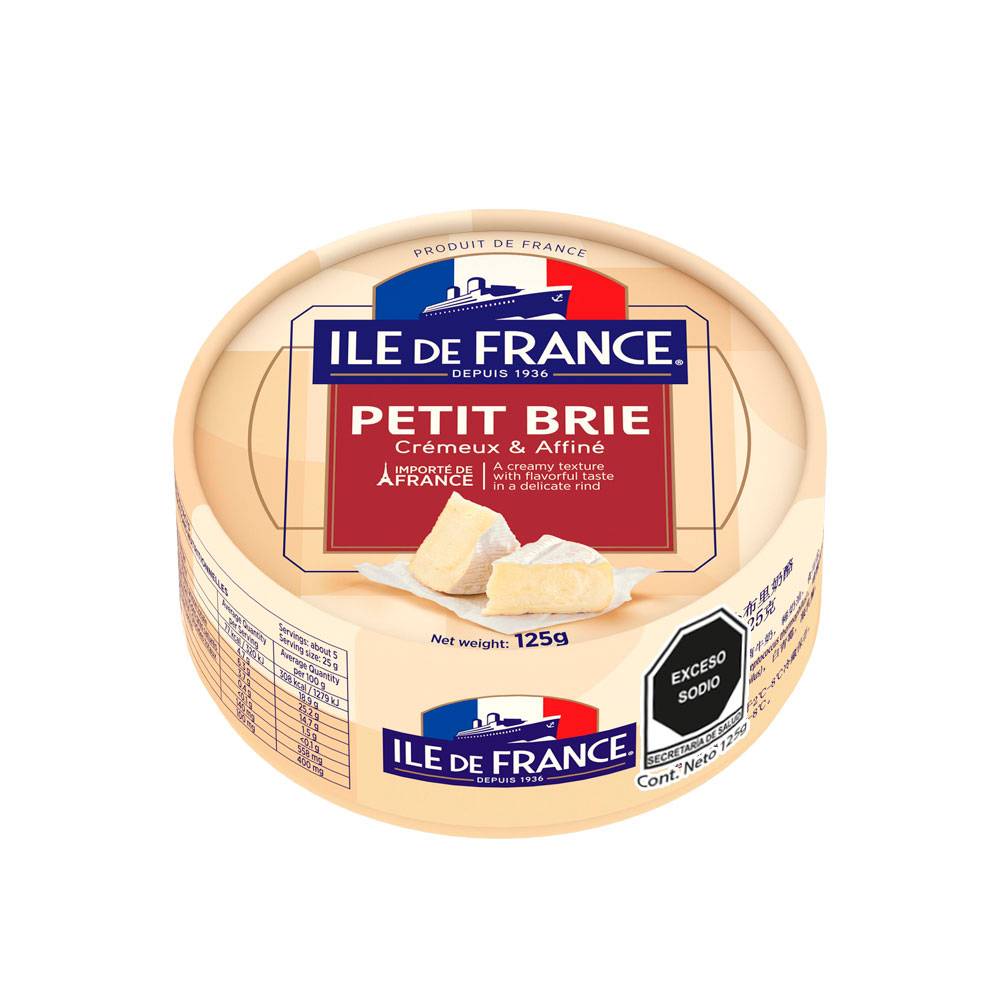 Ile de france queso brie (lata 125 g)