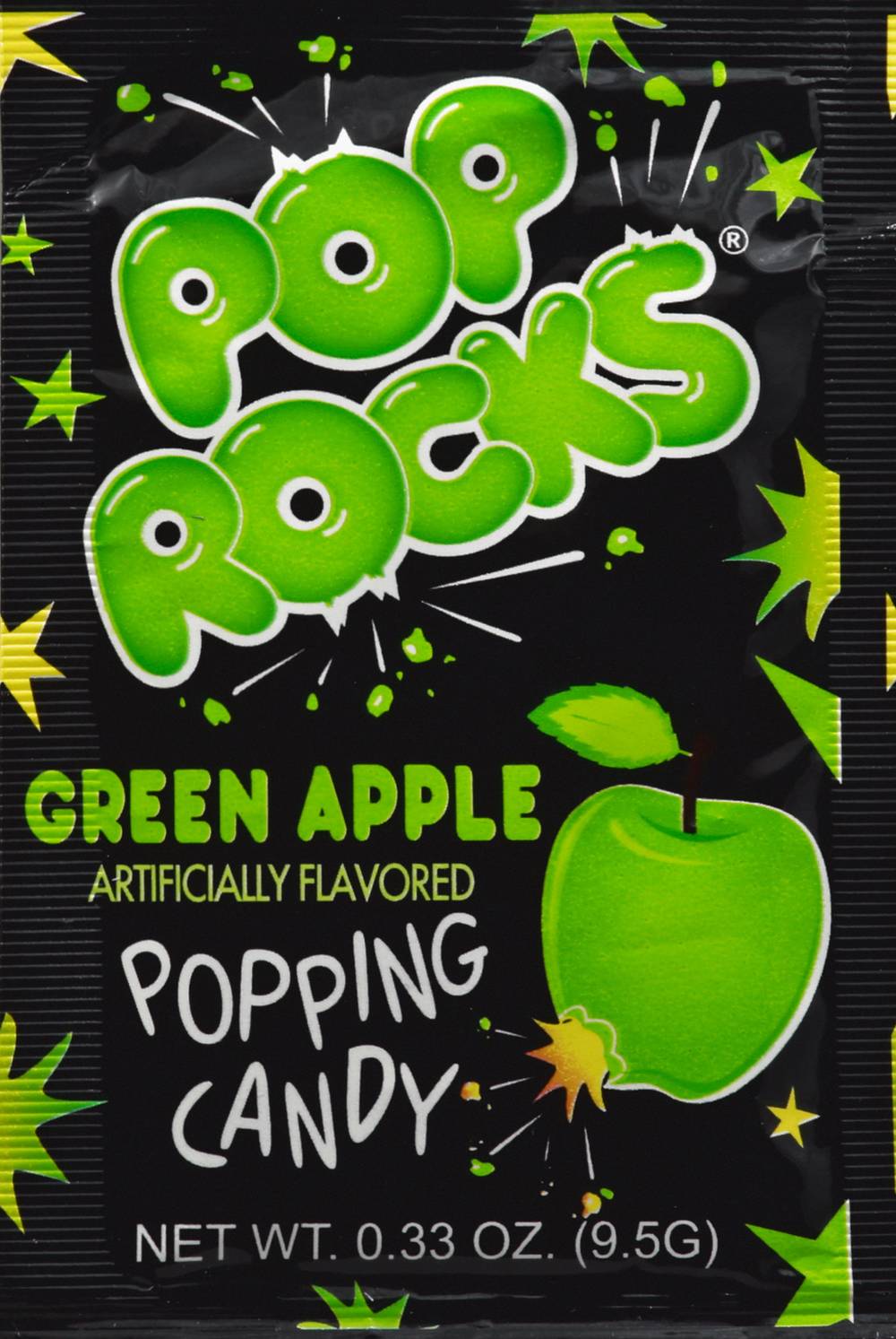 Pop Rocks Popping Candy, Green Apple (0.4 oz)