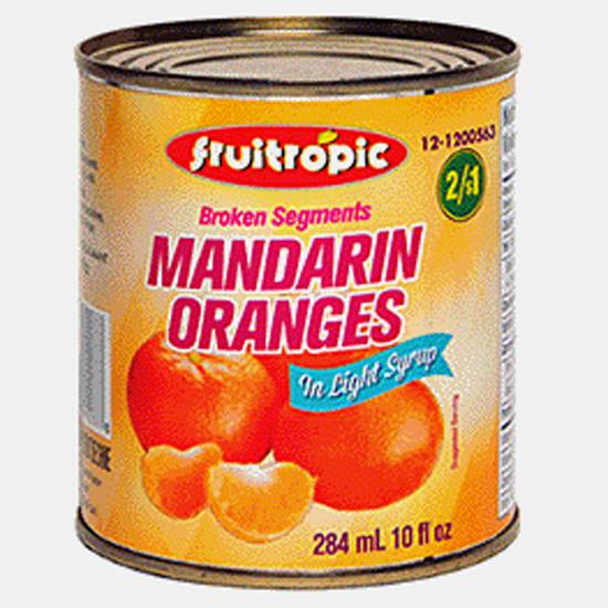 Fruitropic Mandarins In A Can, Assorted Brands (284 ml)