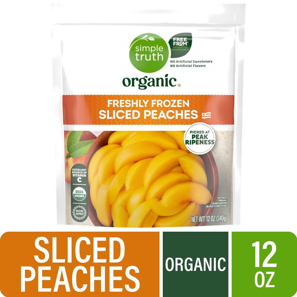 Simple Truth Organic Sliced Peaches (12 oz)