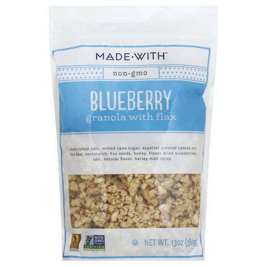 Made-With Blueberry Granola With Flax (13 oz)
