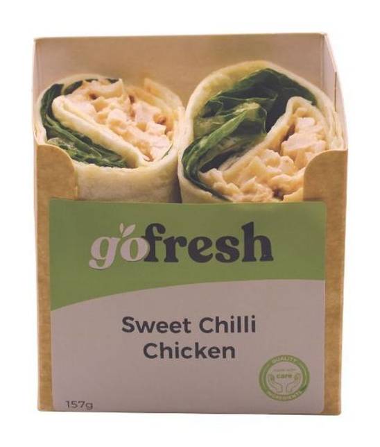 Go Fresh Sweet Chilli Chicken Wrap 157g