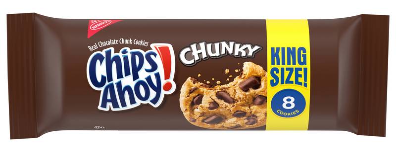 Chips Ahoy Chunky King Size Cookies 4.5oz