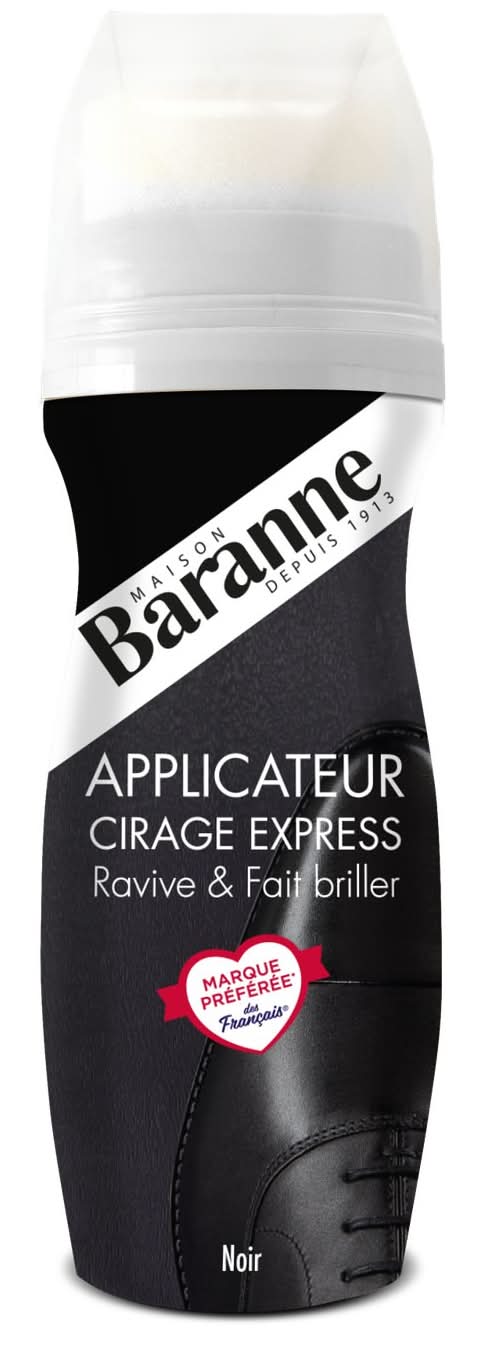 Baranne - Applicateur cirage express, noir (75ml)