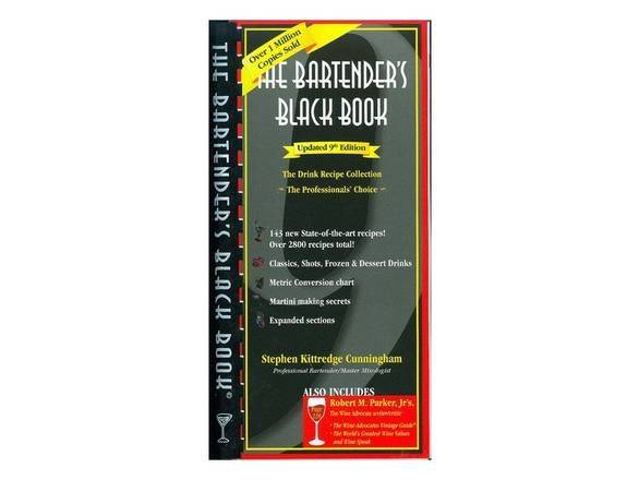 Bartenders Black Book 6th Edition By Stephen Kittredge Cunningham